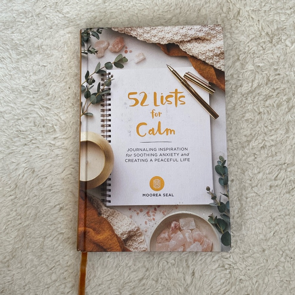 ❤️ 52 Lists for Calm Journaling Inspiration Journal New
